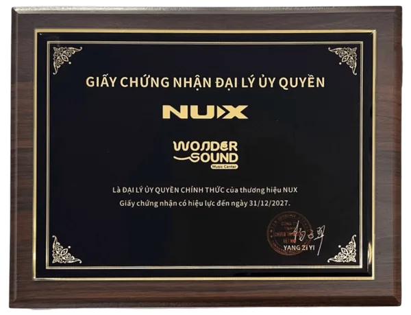 Chứng nhận đối tác NUX